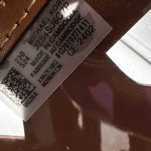 Michael Kors Jet Set Large Open Luggage Brown East West Crossbody 32S4SJ6C7P NWT - Picture 12 of 16